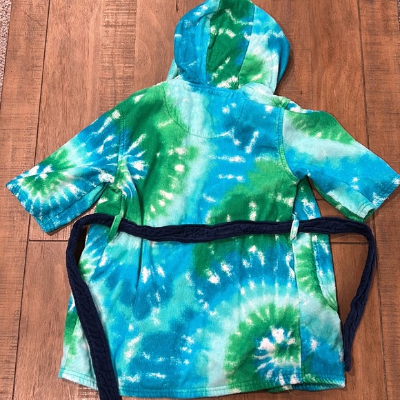 Saint Eve Kids Hooded Terry Swim and Beach Cover Up Robe - Picture 5 of 5